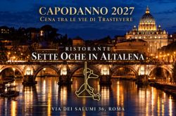 Capodanno Ristorante Sette Oche in Altalena Roma